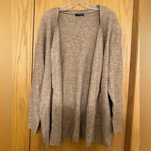 NWOT Emery Rose Tan Cardigan 3XL